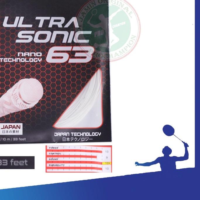 ✾ FELET SENAR ULTRA SONIC 63 /FELET SENAR FELET SENAR BADMINTON ORIGINAL ☈