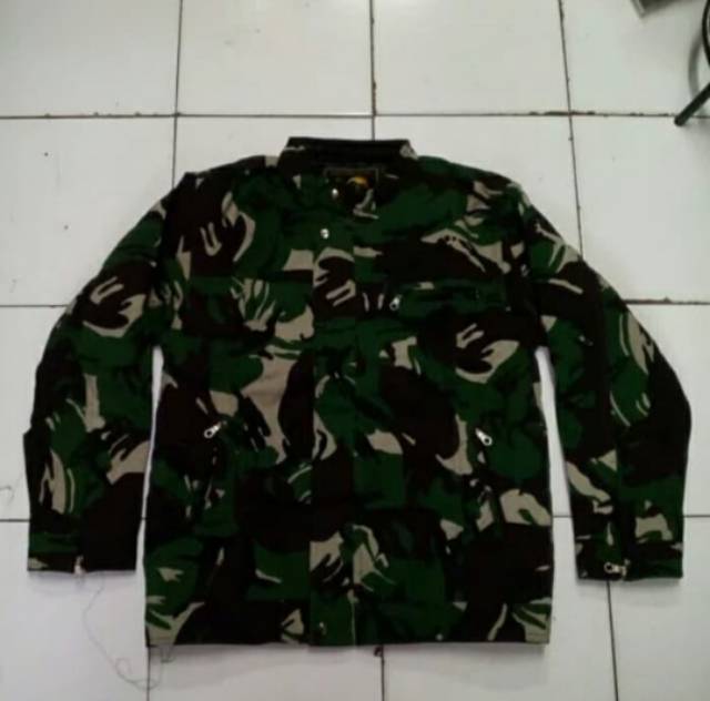 Jaket Loreng Tactical Tebal/Jaket army loreng/Jaket Marpat