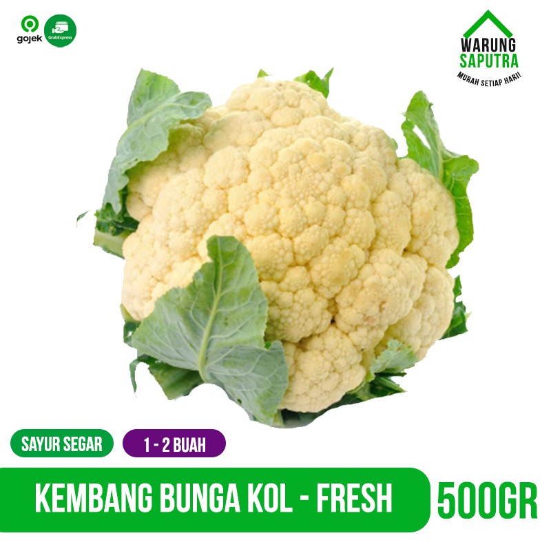 

Sayur Bunga Kol / Kembang Kol Bandung 500g