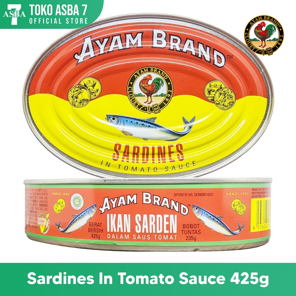 

AYAM BRAND SARDINES IN TOMATO SAUCE 425G