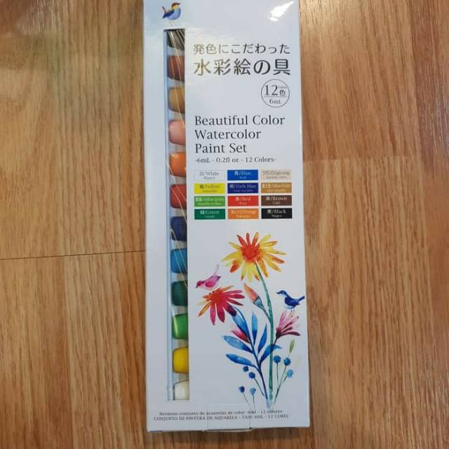 

Cat Air Water Color Paint Set / Watercolor Paint Set Cat Air 12 Warna Murah Meriah