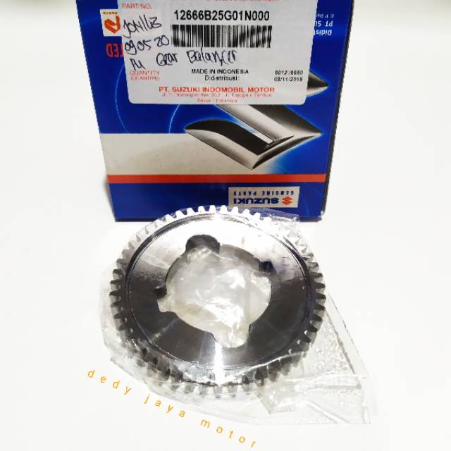 Gigi balancer Suzuki satria fu 150 produk original sgp 100% 12666B25G01N000