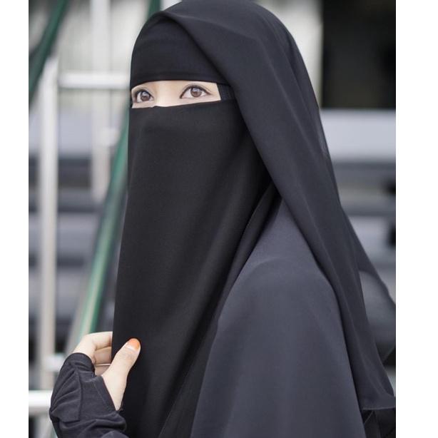 {LRT.25Au22н} Niqab Bandana Niqab Cadar Niqab Yaman Cadar Yaman Purdah Niqob Cadar Niqob YAMAN POLOS