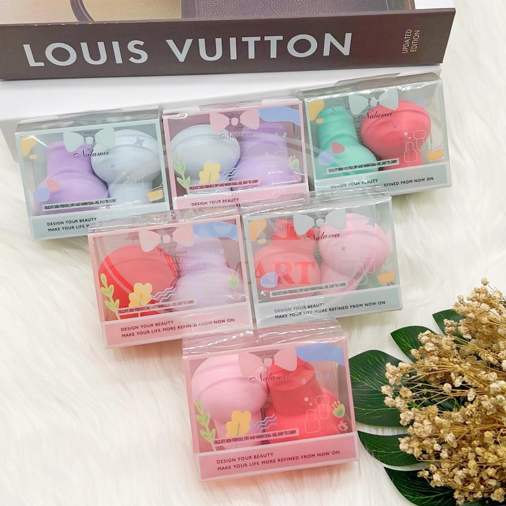 MAKEUP BEAUTY Sponge Make Up Puff Set 4 Pcs Beauty Blender IMPORT