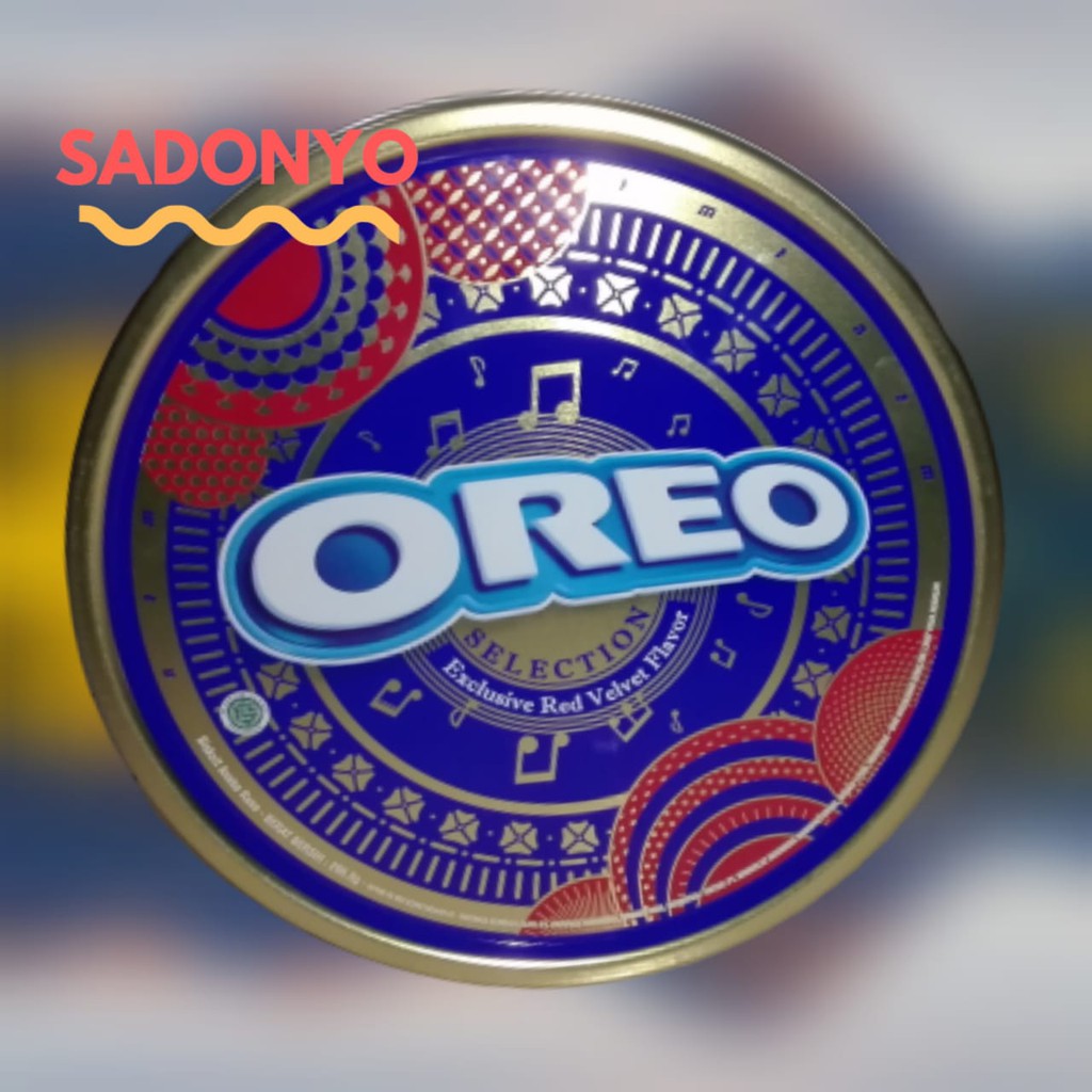 Oreo Selection Exclusive Red Valvet Flavour 286.8gr / Oreo Kaleng Selection 286 gr
