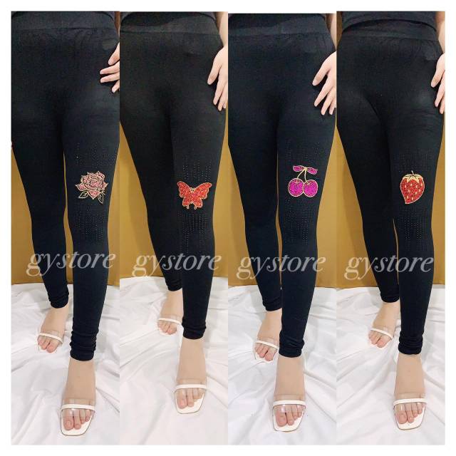 Legging Mote Warna 971 Import