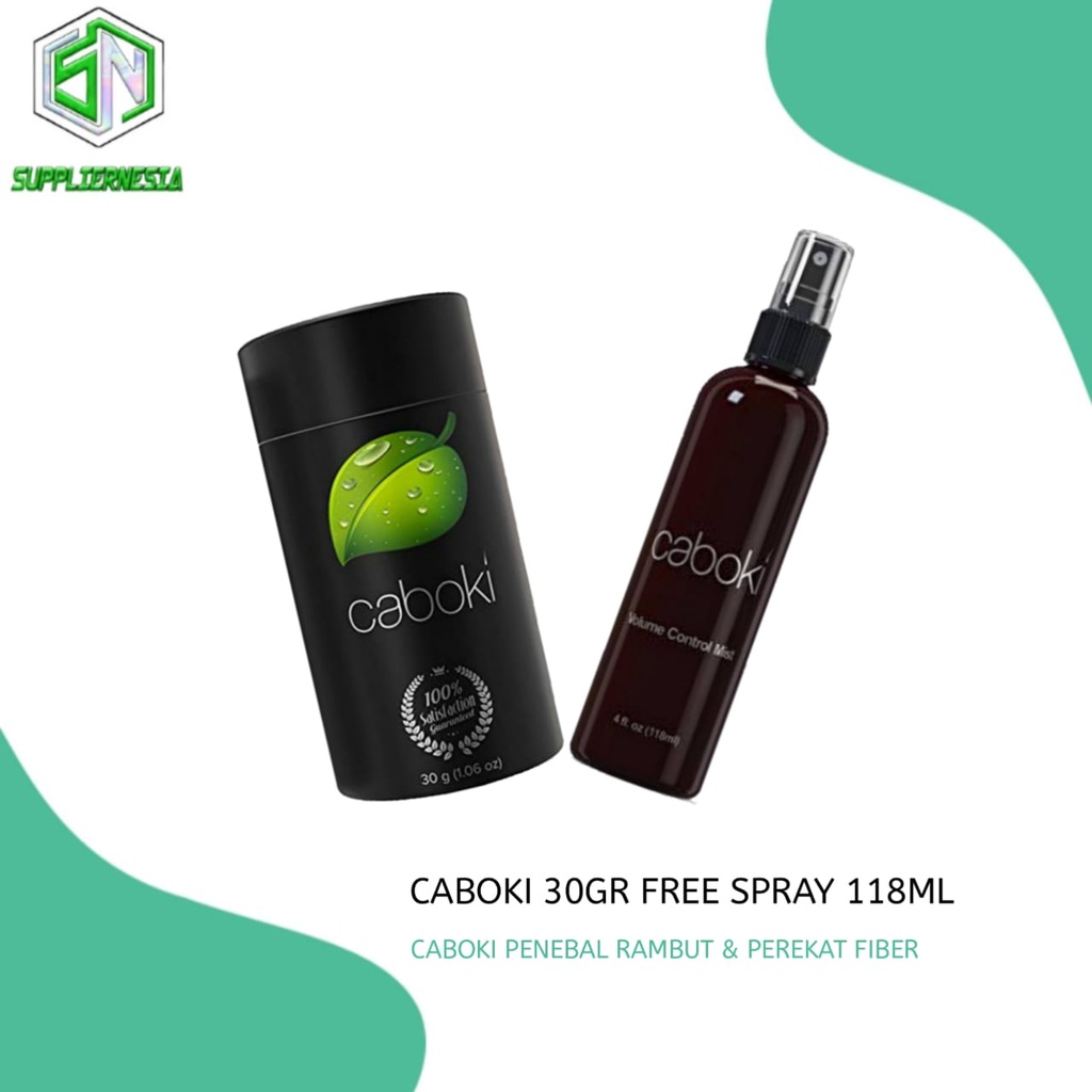 Caboki Terbaru 30gr Original USA Free Spray 118ml