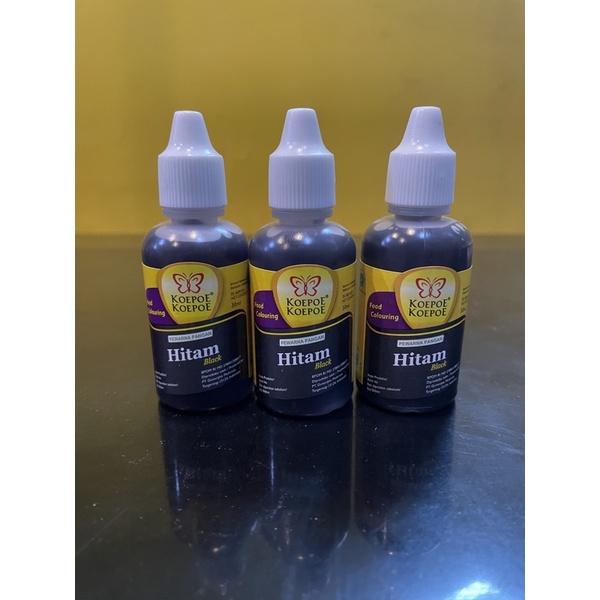 

pewarna koepoe-koepoe | pewarna makanan | pewarna hitam 30ml