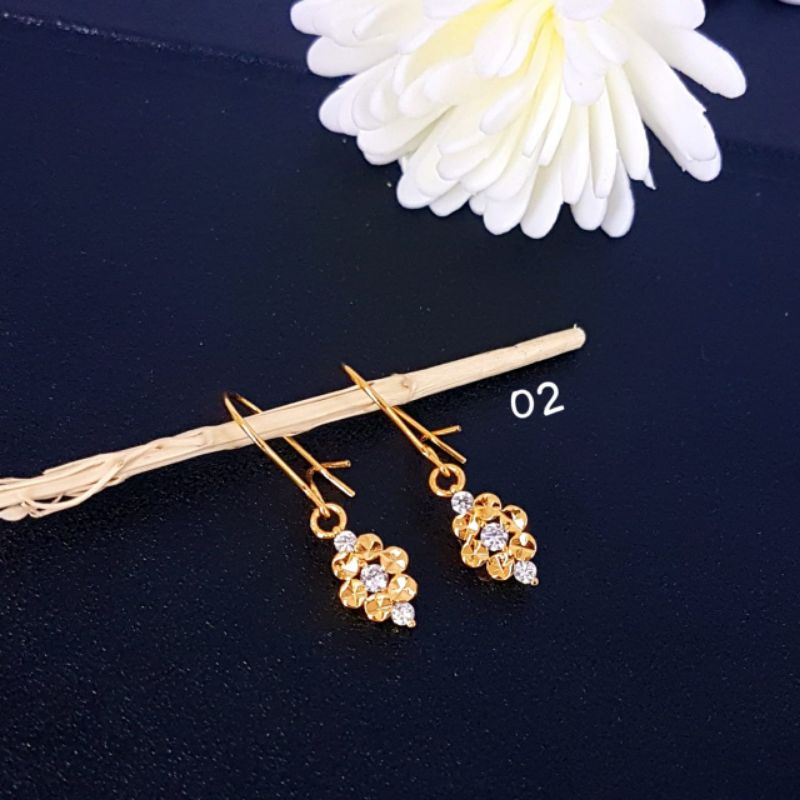 Anting titanium import dan anting love kode 12 awet,tahan lama