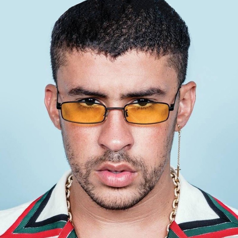 Promo GENTLE MONSTER Kacamata Hitam Korean Retro Small Square Metal Frame Sunglasses Women Men