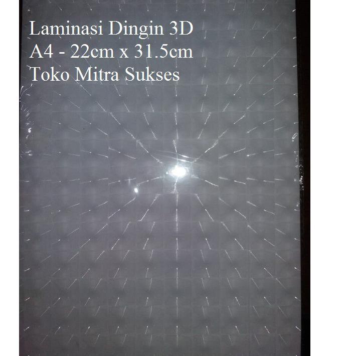

Hot Sale Laminasi Dingin 3D - Tiga Dimensi A4 .,