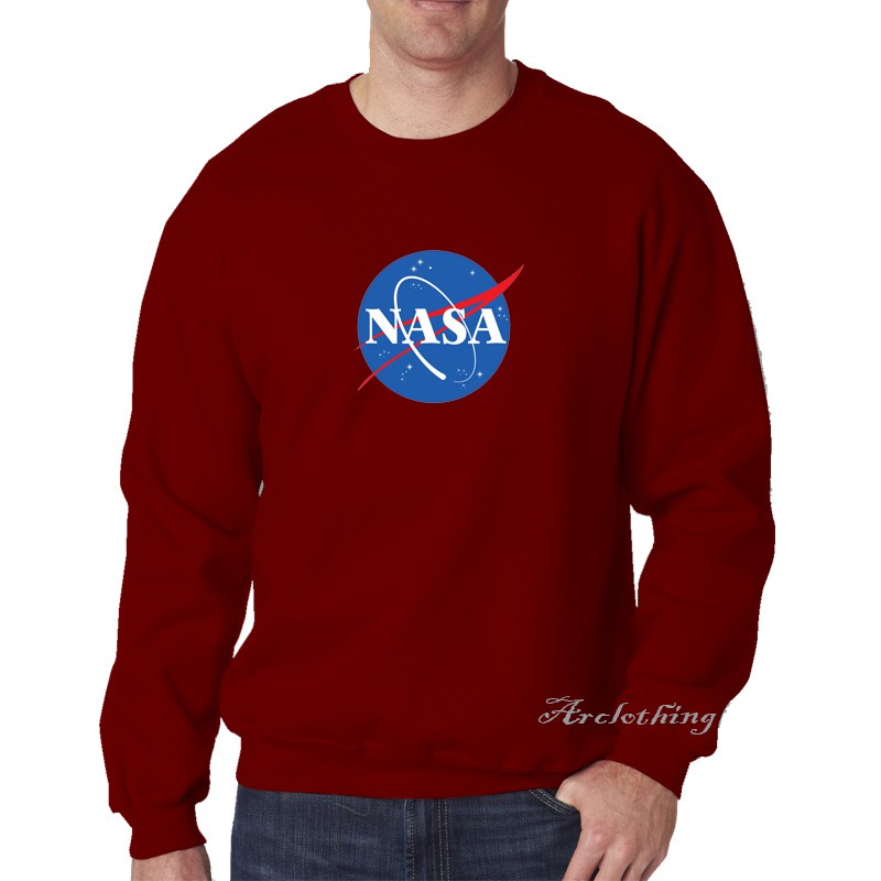 NASA SWEATER OVERSIZE KOREA WANITA MURAH FLEECE