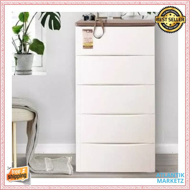 Lemari plastik laci plastik laci olymplast drawer 05 by gojek