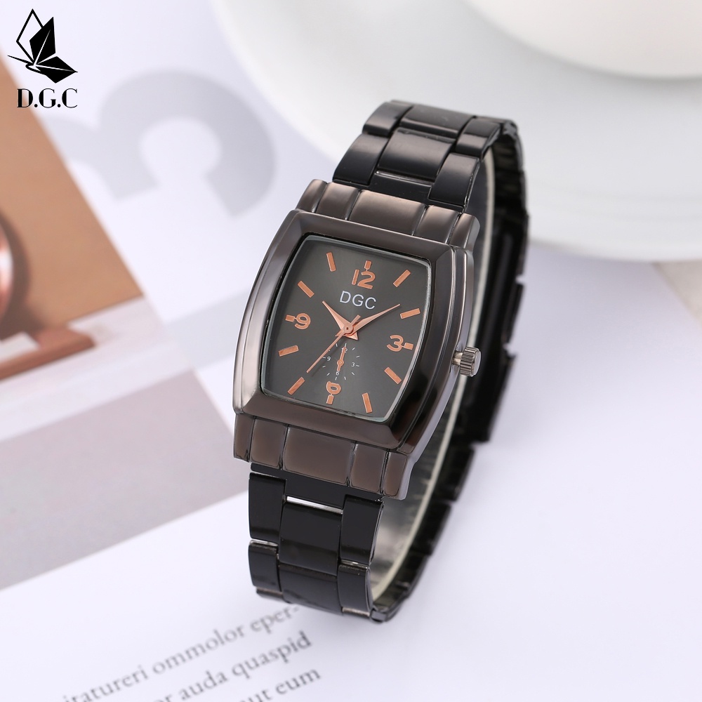 ✅COD Jam Tangan Couple Pria Wanita Diamond Analog Rantai Import Murah Quartz Fashion C83