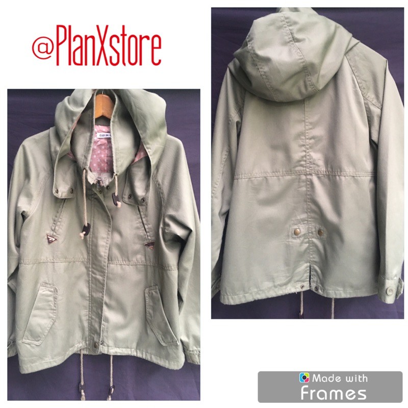 CLEF DE SOL HOODIE JACKET PRELOVED MURAH