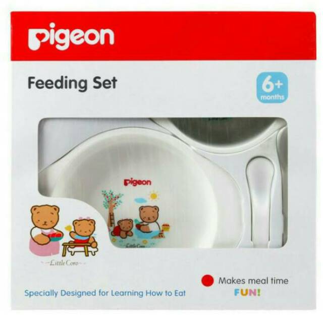 Feeding Set Perlengkapan makan bayi Sendok mangkuk piring bayi