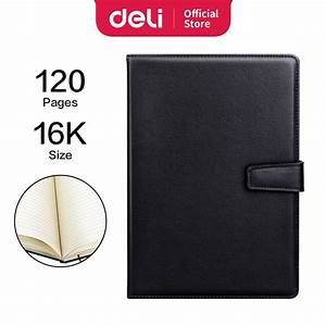 

Deli Concise Notebook Buku Catatan 25K/16K 120 page3301 3302