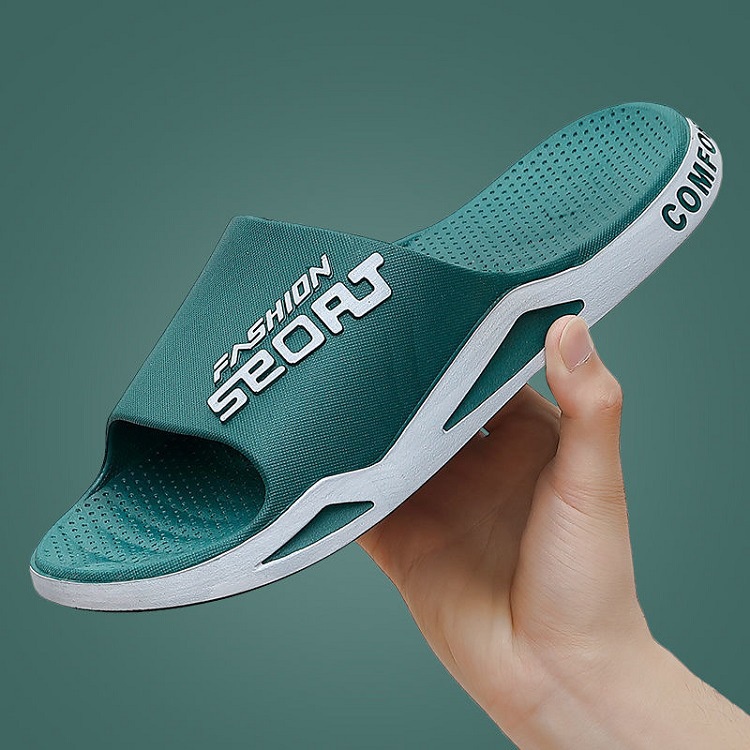 Sandal pria sandal selop pria sandal slop pria sendal cowok kekinian karet  [D01]