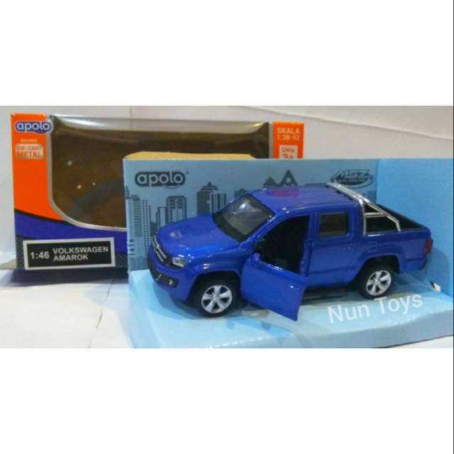 Diecast Mobil Volkswagen Amarok Merk Apolo