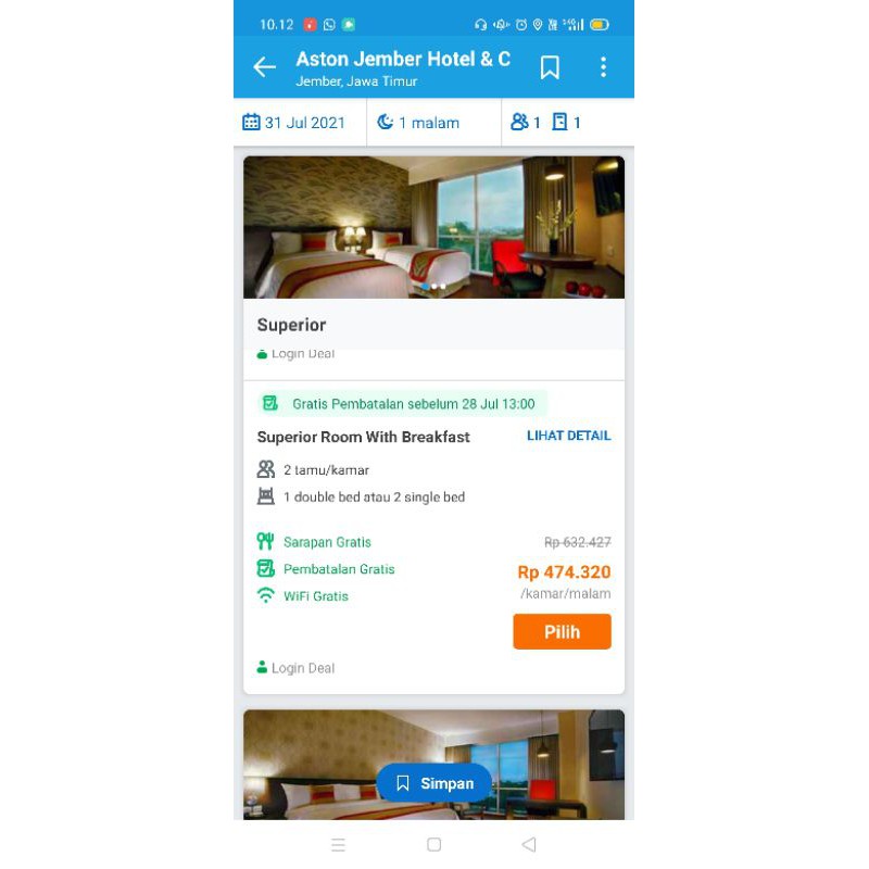 E-Voucher Aston in Jember