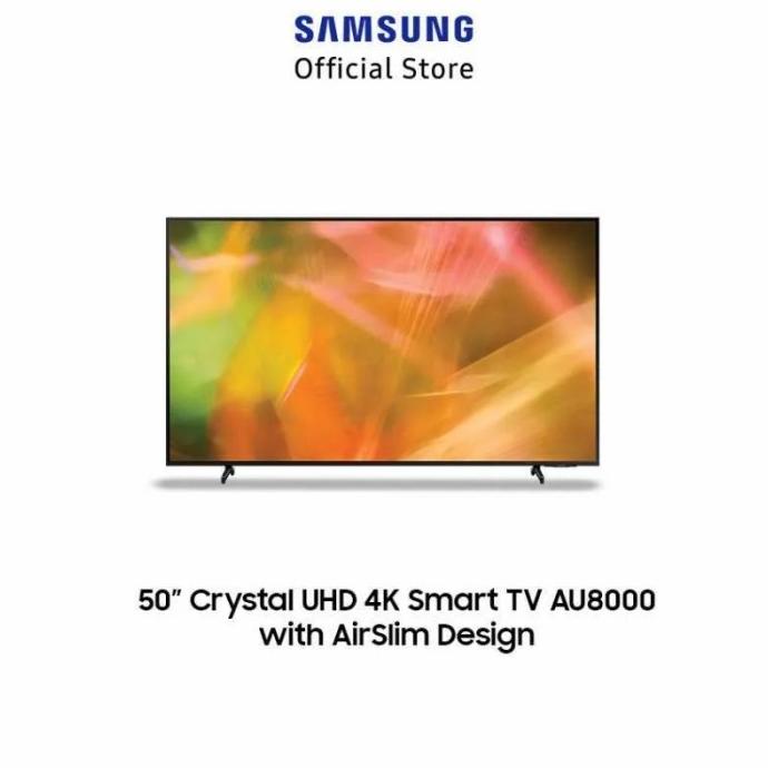 Samsung 50AU8000 50" AU8000 Crystal UHD 4K Smart TV (2021) UA50AU8000