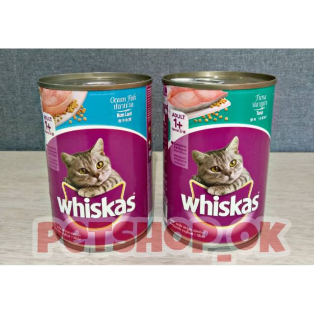 WHISKAS KALENG 400gr WET FOOD