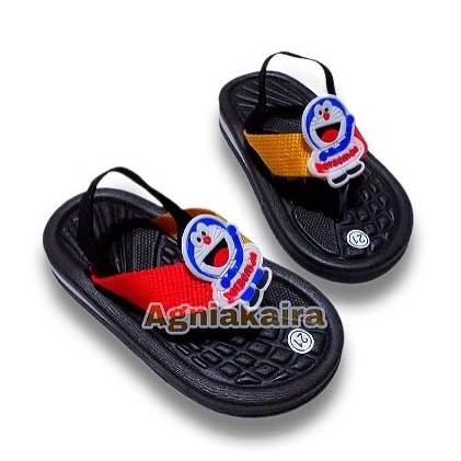 Sandal Bayi Motif Cemen Doraemon Terbaru