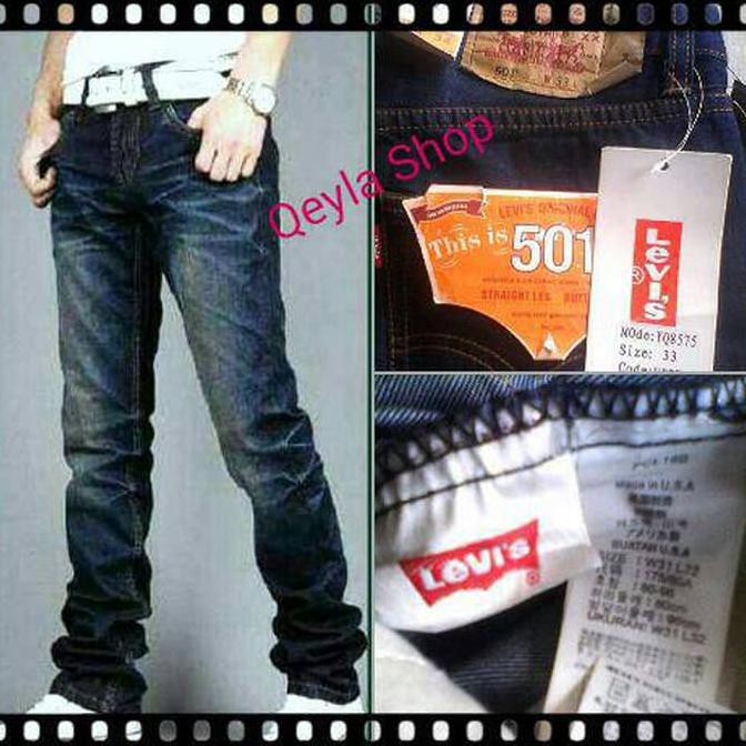 Celana Jeans Levis 501 Ori Impor D2311