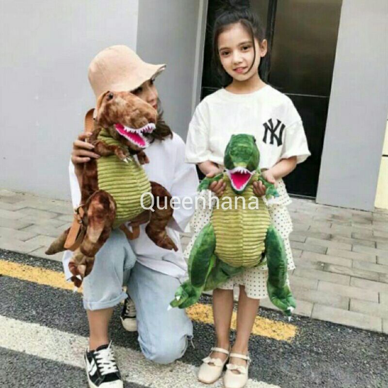 Tas Ransel Dinosaurus / Backpack Dinosaurus / Tas Boneka Anak Laki Laki