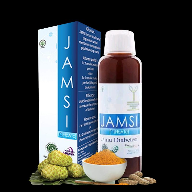 Jamsi 100ml jamu diabetes obat kencing manis Asli 100% Original