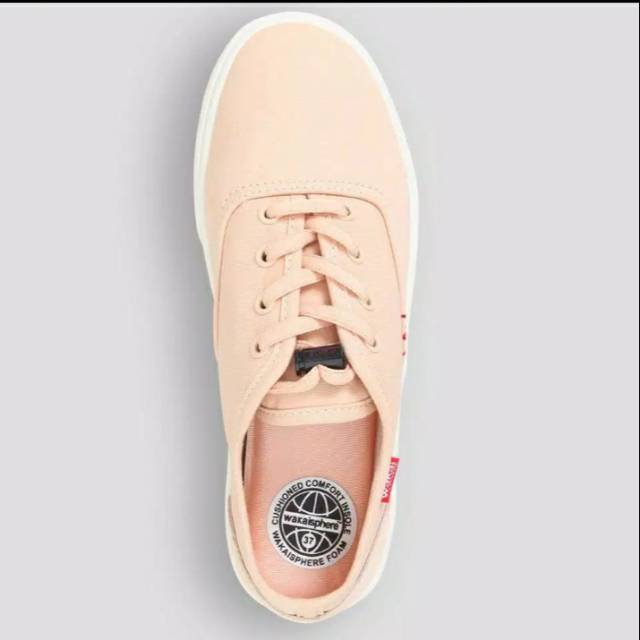 WAKAI FOOTWEAR WANITA SNEAKERS Snw01806 UWABAKI ECRU - 38