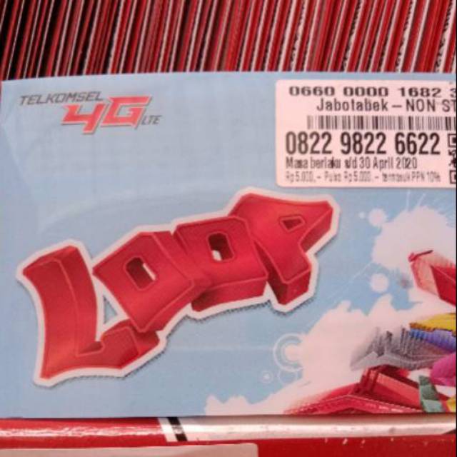 Nomor Cantik Kartu Perdana Telkomsel Simpati Loop