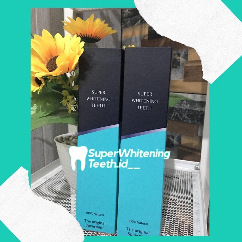 SUPER WHITENING TEETH ORECARE TOOTHPASTE PEMUTIH GIGI HERBAL
