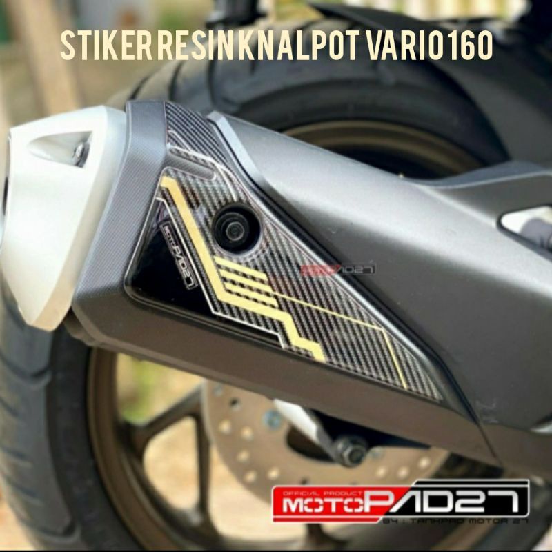 Motopad27 Paket Stiker Vario 160 Sticker Resin timbul Body Honda New VARIO 160 2022