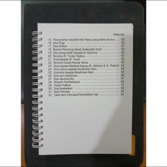 Buku Kumpulan Doa Katolik - Novena - Rosario
