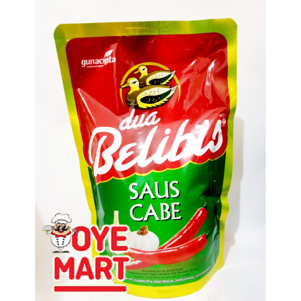 DUA BELIBIS SAUS CABE 1KG PREMIUM / SAOS CABE