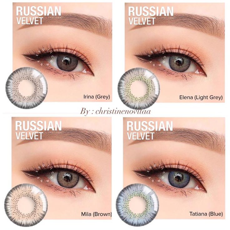 SOFTLENS RUSSIAN VELVET NORMAL 14,5MM by EXOTICON GRATIS TEMPAT SOFLEN