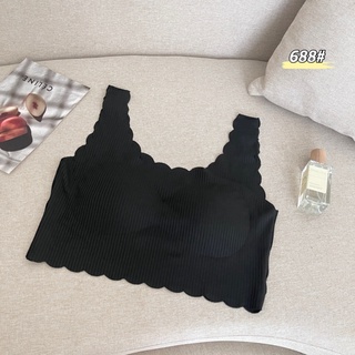 SC✌BR947 BH SPORT BRA LACE PUSH UP TANPA KAWAT BRALATE ELASTIS DENGAN BUSA BAHAN HALUS