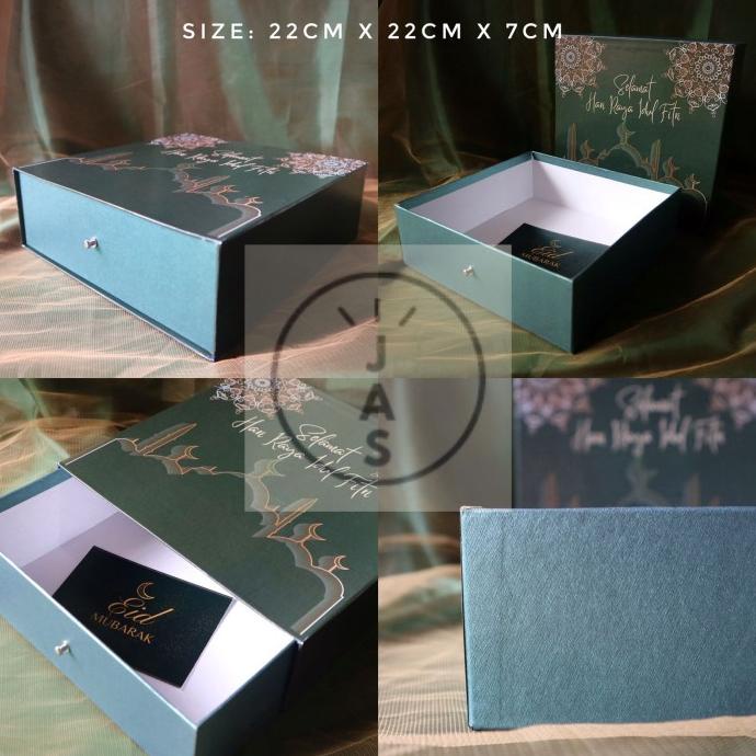 

[COD] kotak kue laci 22x22x7 hard box / handmade / edisi lebaran ramadhan [COD]
