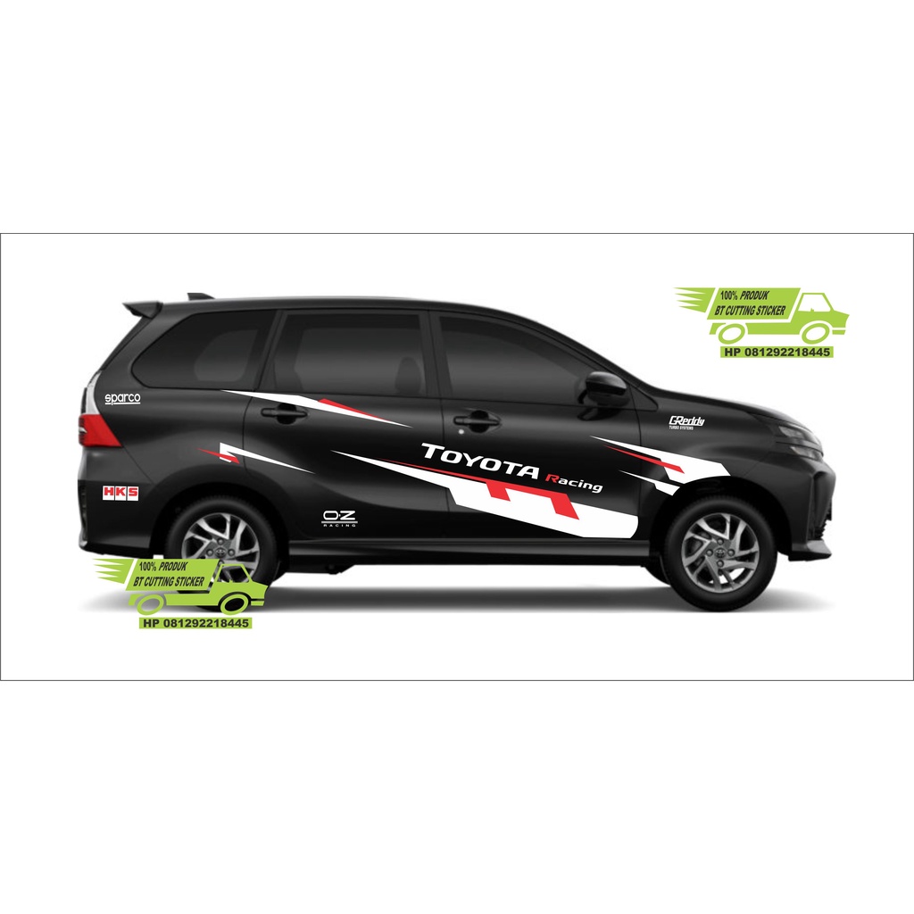 BT sticker mobil avanza stiker mobil avanza stiker list avanza striping mobil avanza keren stiker mo