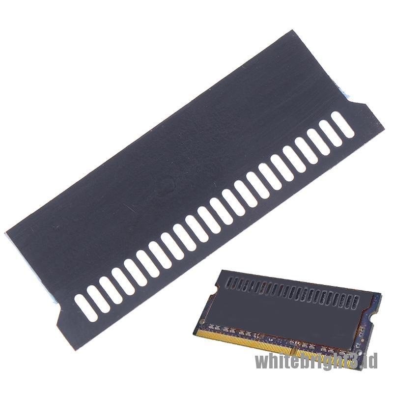 &lt; White3 &gt; Heatsink Pendingin Memory RAM Laptop Bahan Tembaga Murni