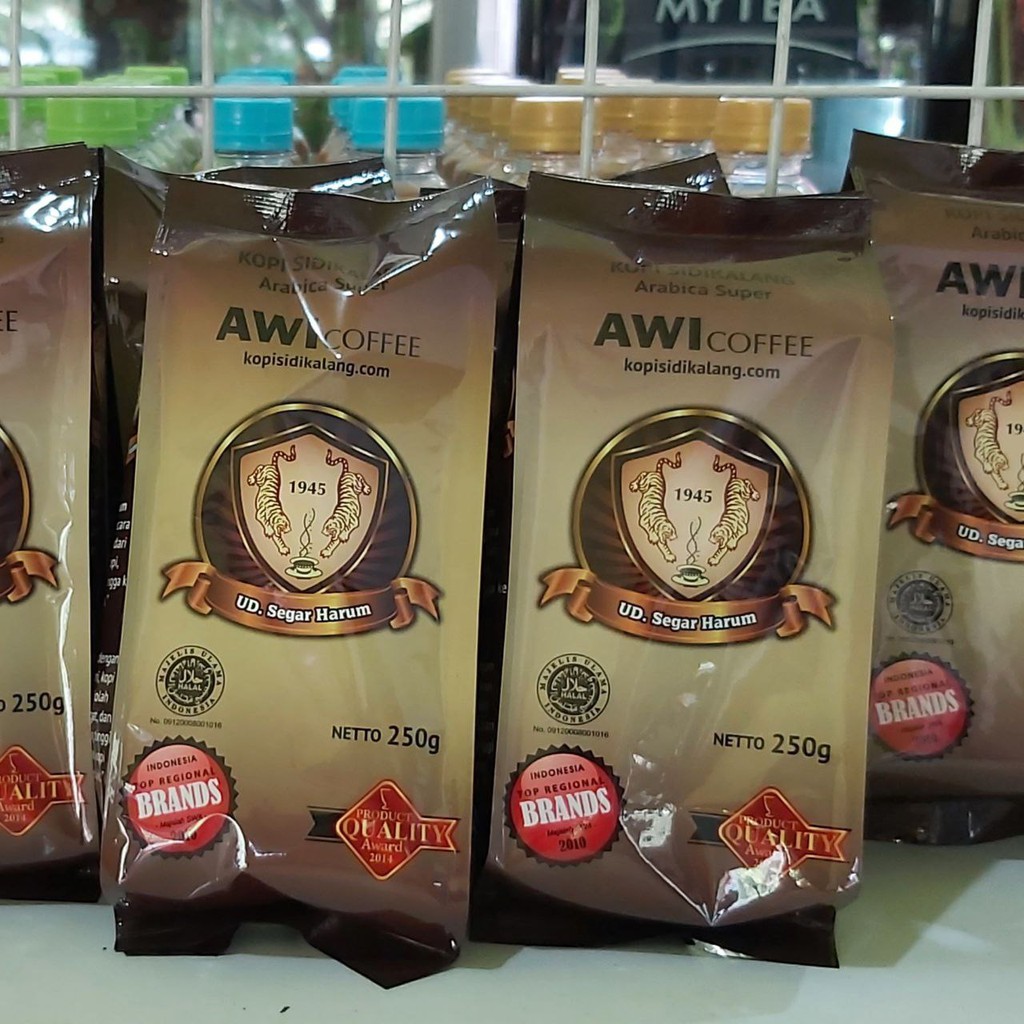 

AWI COFFEE KOPI SIDIKALANG BUBUK ARABICA SUPER 250 GR