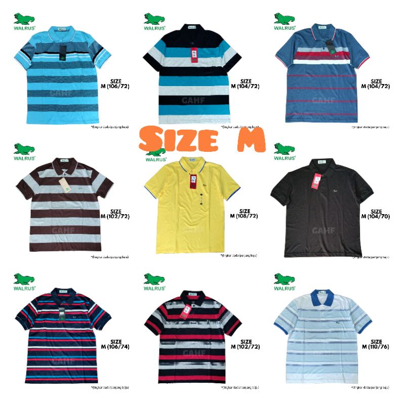 Kaos Kerah Walrus Nevada Ori Dewasa