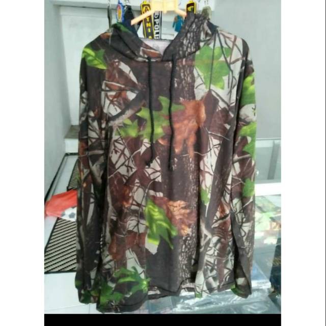 AnjayMalang  Promo kaos camo hodie perbnkin lengan panjang