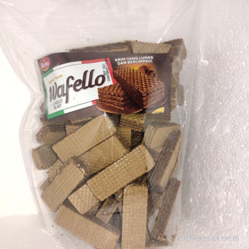 

roma wafello wafer coklat snack kiloan 300 gram cemilan murah enak original