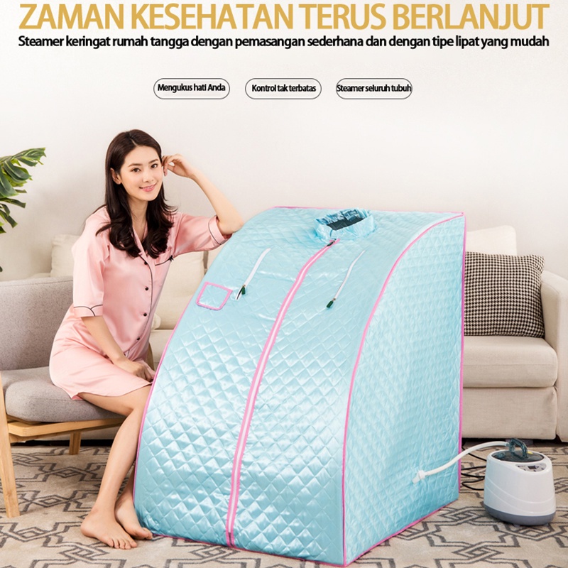 kotak sauna / Portable Steam Sauna Alat Pelangsing Tubuh / Alat Spa /Alat Mandi Uap