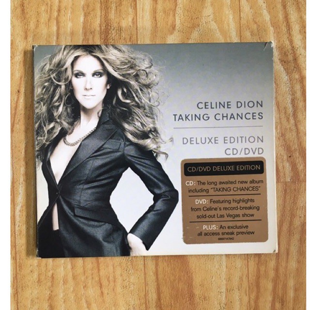 CELINE DION Taking Chances CD/DVD