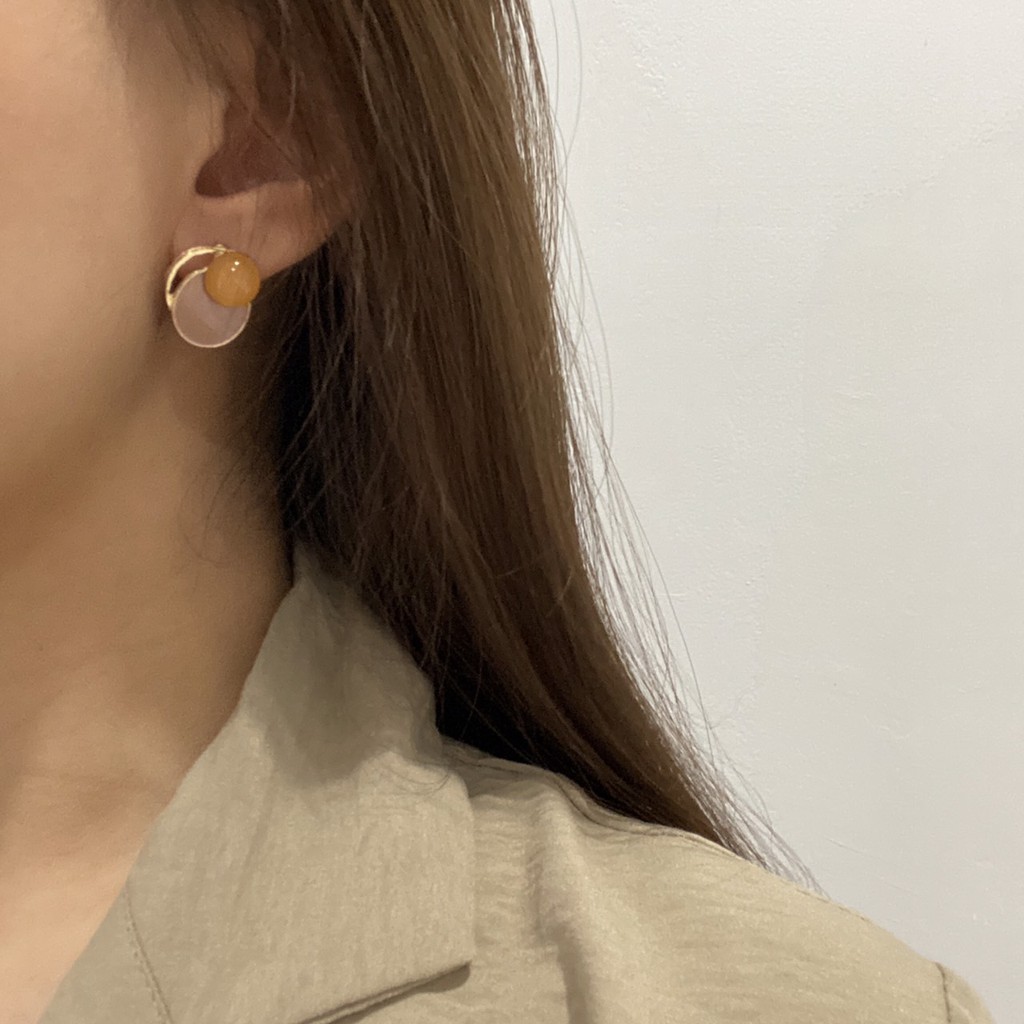 Heather Earrings / Aksesoris Anting Wanita Anting Korea Murah / Fashion Earrings / Anting Rantai / Chain Earrings / Anting Bunga / Anting Mutiara