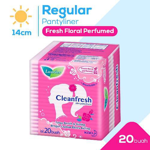 LAURIER Pantyliner Cleanfresh Non Perfume And Perfume ORIGINAL / Slim Pantyliner by AILIN