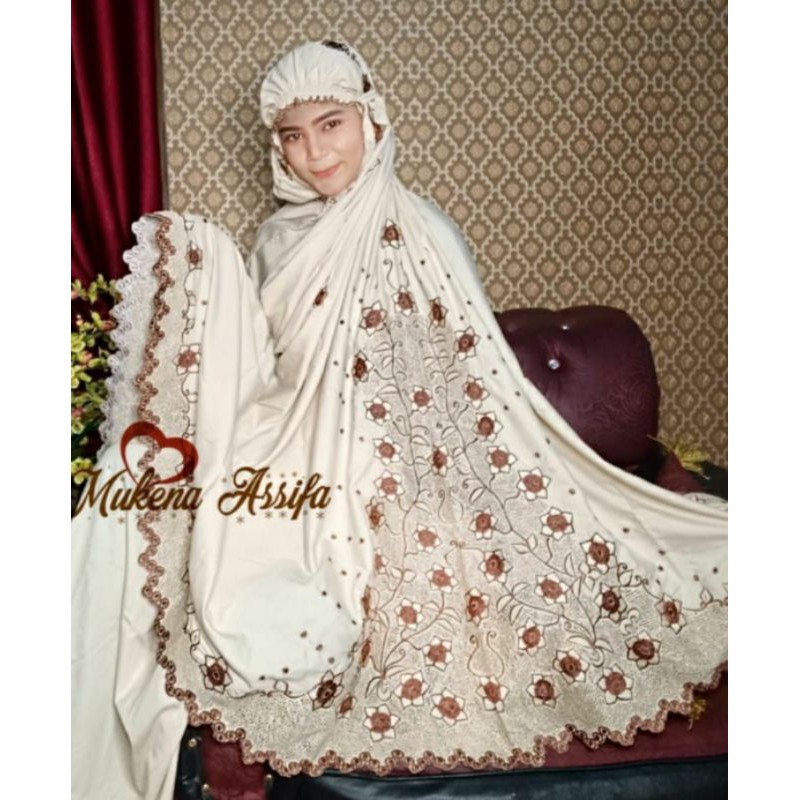 Mukena Dewasa Bordir Punggung Bukittinggi